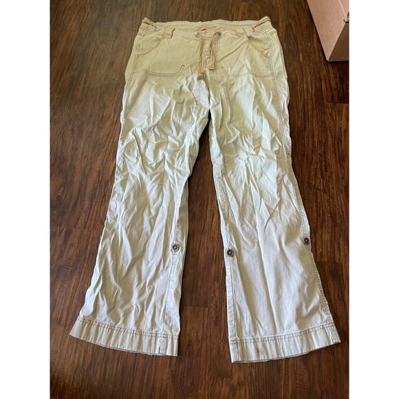 North Face womens 10 khaki pants - Picture 1 of 4